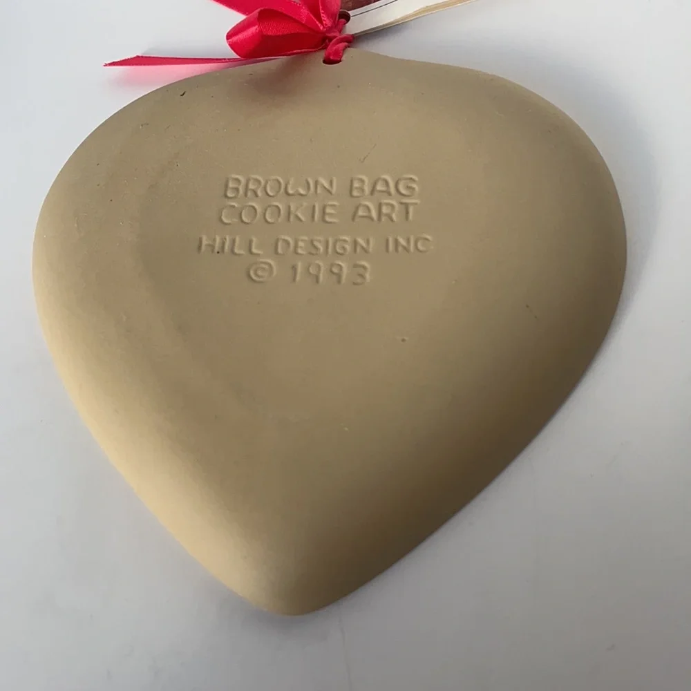Brown Bag Cookie Art 1993 heart